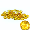 Yellow Citrine 2 Pcs/$3.99 Round Shape Natural Unheated Gemstones From Brazil
