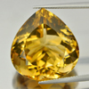 40.17 Ct. Good Cutting Clean Pear Natural Yellow Citrine Gem Unheated Brazil