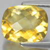 2.46 Ct. Cushion Checkerboard Natural Yellow Citrine Gemstone Unheated