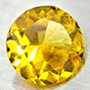 Natural Yellow Citrine 1.01 Ct. VVS Round Shape 7 Mm. Unheated Gemstone