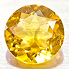 Natural Yellow Citrine 1.01 Ct. VVS Round Shape 7 Mm. Unheated Gemstone