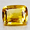 Natural Yellow Citrine 1.51 Ct. Clean Octagon Shape 8.2 x 6.2 Mm Gemstone