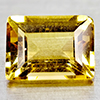 Natural Yellow Citrine 1.46  Ct. Clean Baguette Shape 8.1 x 5.9  Mm Gemstone