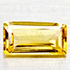 Natural Yellow Citrine 1.40 Ct. Clean Baguette Shape 10 x 5.1 Mm Gemstone