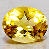 Natural Yellow Citrine 2.41 Ct. Clean Oval Shape 10 x 8 Mm. Gemstone From Brazil