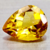 Natural Yellow Citrine 1.77 Ct. Pear Shape 9.9 x 7.8 Mm Gemstone