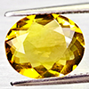 Natural Yellow Citrine 2.50 Ct. Oval Shape 11.3 x 9.4 Mm Gemstone From Brazil
