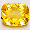 Natural Yellow Citrine 2.52 Ct. Cushion Checkerboard Cut 10.1 x 8.1 Mm. Gemstone Natural Yellow Citrine 2.52 Ct. Cushion Checkerboard Cut 10.1 x 8.1 Mm. Gemstone
