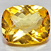 Natural Yellow Citrine Gemstone 2.45 Ct. Cushion Checkerboard Cut 10.1 x 8.2 Mm. Natural Yellow Citrine Gemstone 2.45 Ct. Cushion Checkerboard Cut 10.1 x 8.2 Mm.