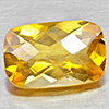 Natural Yellow Citrine  2.58 Ct. Cushion Checkerboard 11.1 x 7.1  Mm. Gemstone
