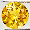 Natural Yellow Citrine 2.56 Ct. Round Shape 9 Mm Gemstone From Brazil
