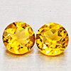 Natural Yellow Citrine 2.49 Ct. 2 Pcs Round Shape 7 Mm Gemstones From Brazil Natural Yellow Citrine 2.49 Ct. 2 Pcs Round Shape 7 Mm Gemstones From Brazil