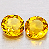 Natural Yellow Citrine 2.32 Ct. 2 Pcs Round Shape 7 Mm Gemstones From Brazil Natural Yellow Citrine 2.32 Ct. 2 Pcs Round Shape 7 Mm Gemstones From Brazil