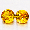 Natural Yellow Citrine 2.51 Ct. 2 Pcs Round Shape 7.1 Mm Gemstones From Brazil Natural Yellow Citrine 2.51 Ct. 2 Pcs Round Shape 7.1 Mm Gemstones From Brazil