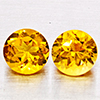 Natural Yellow Citrine 1.98 Ct. 2 Pcs Round Shape 7.1 Mm Gemstones From Brazil Natural Yellow Citrine 1.98 Ct. 2 Pcs Round Shape 7.1 Mm Gemstones From Brazil