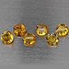 Natural Yellow Citrine 5.27 Ct. 6 Pcs Round Shape 6.8 Mm Gemstone from Brazil Natural Yellow Citrine 5.27 Ct. 6 Pcs Round Shape 6.8 Mm Gemstone from Brazil