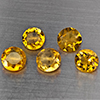 Natural Yellow Citrine 3.75 Ct. 5 Pcs Round Shape 6.4 Mm Gemstone from Brazil Natural Yellow Citrine 3.75 Ct. 5 Pcs Round Shape 6.4 Mm Gemstone from Brazil