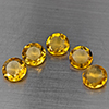 Natural Yellow Citrine 4.73 Ct. 5 Pcs Round Shape 7 Mm Gemstone from Brazil Natural Yellow Citrine 4.73 Ct. 5 Pcs Round Shape 7 Mm Gemstone from Brazil