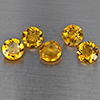 Natural Yellow Citrine 5.58 Ct. 5 Pcs Round Shape 7.1 Mm Gemstone from Brazil Natural Yellow Citrine 5.58 Ct. 5 Pcs Round Shape 7.1 Mm Gemstone from Brazil