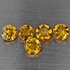 Natural Yellow Citrine 5.72 Ct. 5 Pcs Round Shape 7.1 Mm Gemstone from Brazil Natural Yellow Citrine 5.72 Ct. 5 Pcs Round Shape 7.1 Mm Gemstone from Brazil