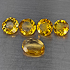 Natural Yellow Citrine 4.73 Ct. 5 Pcs Mixed Shape 7.2 Mm Gemstone from Brazil Natural Yellow Citrine 4.73 Ct. 5 Pcs Mixed Shape 7.2 Mm Gemstone from Brazil