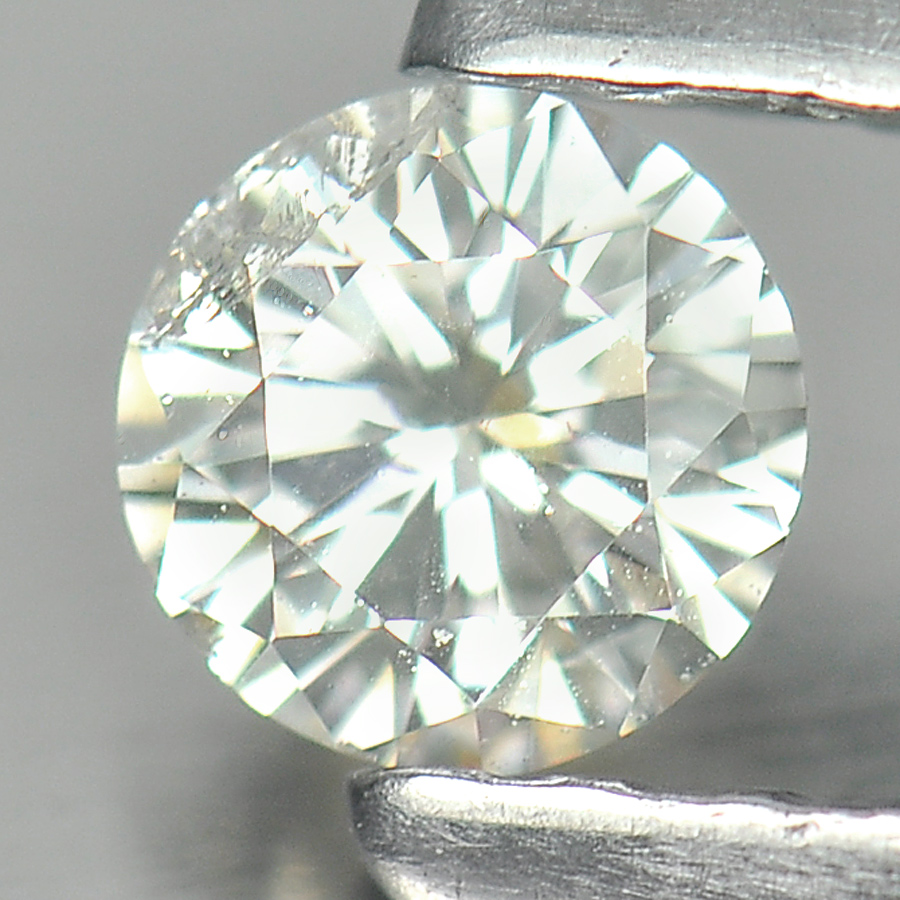 Loose Diamond 0.18 Ct. Charming Round Brilliant Cut 3.8 Mm. Natural Belgium