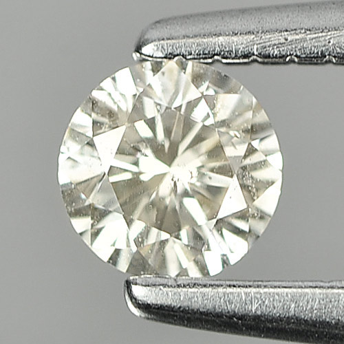 0.20 Ct. Round Brilliant Cut 3.7 Mm. Natural Loose Diamond