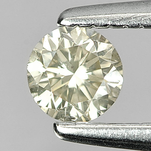 0.19 Ct. 3.7 Mm. Splendid Natural White Loose Diamond