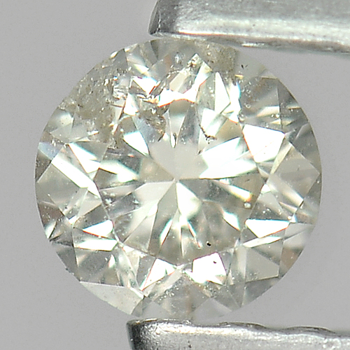 Loose Diamond 0.18 Ct Round Brilliant Cut 3.5 Mm Natural Unheated Belgium