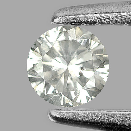 0.16 Ct. Round Brilliant Cut 3.4 Mm. Natural Loose Diamond