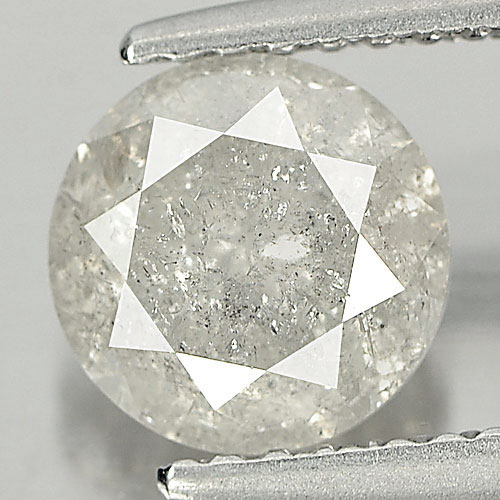 Certified Loose Diamond 1.61 Ct. Round Brilliant Cut Natural Unheated Zambia