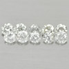 0.16 Ct. 10 Pcs. Natural Round White Diamond Belgium