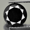 2.60 Ct. Natural Loose Black Diamond 7.7 Mm. Round Brilliant Cut