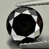 Loose Diamond Black 1.72 Ct. Round Brilliant Cut Size 7 Mm. Natural Belgium Loose Diamond Black 1.72 Ct. Round Brilliant Cut Size 7 Mm. Natural Belgium