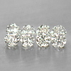 0.18 Ct. 5 Pcs. Size 1.8 Mm. Round Brilliant Cut Natural Loose Diamond