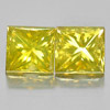 0.32 Ct. 2 Pcs. Baguette Princess Cut Natural Yellow Loose Diamond Belgium 0.32 Ct. 2 Pcs. Baguette Princess Cut Natural Yellow Loose Diamond Belgium