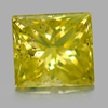 0.10 Ct. Good Cutting Natural Yellow Loose Diamond Baguette Princess Cut