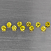 Natural Yellow Diamond 0.20 Ct. 10 Pcs Round Diamond Cut 1.8 Mm From Belgium