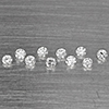 Natural White Diamond 0.11 Ct. 10 Pcs Round Diamond Cut 1.4 Mm From Belgium
