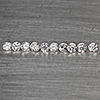 Natural White Diamond 0.11 Ct. 10 Pcs Round Diamond Cut 1.4 Mm From Belgium