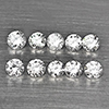 Natural White Diamond 0.17 Ct. 10 Pcs Round Diamond Cut 1.6 Mm From Belgium