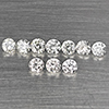 Natural White Diamond 0.17 Ct. 10 Pcs Round Diamond Cut 1.6 Mm From Belgium