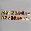 Natural Fancy Color Diamond 0.24 Ct. 18 Pcs Round Diamond Cut 1.5 Mm From Belgium