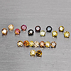 Natural Fancy Color Diamond 0.21 Ct. 20 Pcs Round Diamond Cut 1.5 Mm From Belgium