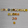 Natural Fancy Color Diamond 0.27 Ct. 20 Pcs Round Diamond Cut 1.5 Mm From Belgium