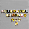 Natural Fancy Color Diamond 0.28 Ct. 20 Pcs Round Diamond Cut 1.5 Mm From Belgium