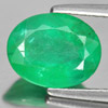Green Emerald 2.49 Ct. Oval Shape 10.3 x 8.2 Mm. Natural Gemstone From Columbia