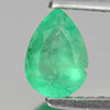 0.67 Ct. Alluring Pear Natural Gem Green Emerald Unheated