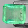 Natural Gemstone Green Emerald 0.49 Ct. Octagon 5.7 x 4.7 Mm. Unheated Columbia Natural Gemstone Green Emerald 0.49 Ct. Octagon 5.7 x 4.7 Mm. Unheated Columbia