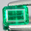 Green Emerald 0.22 Ct. Octagon 4.1 x 3.1 Mm. Natural Gemstone Columbia Unheated Green Emerald 0.22 Ct. Octagon 4.1 x 3.1 Mm. Natural Gemstone Columbia Unheated